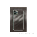 Carbon Fibre Couleur Téléphone Back Sticker